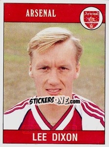 Sticker Lee Dixon - UK Football 1989-1990 - Panini