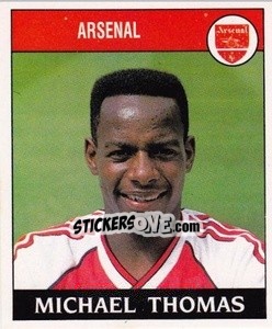 Cromo Michael Thomas - UK Football 1989-1990 - Panini