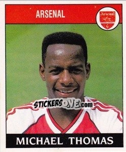 Sticker Michael Thomas - UK Football 1989-1990 n. 12 - Panini