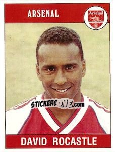 Sticker David Rocastle - UK Football 1989-1990 n. 16 - Panini