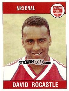 Cromo David Rocastle - UK Football 1989-1990 - Panini