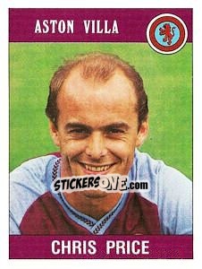 Sticker Chris Price - UK Football 1989-1990 - Panini
