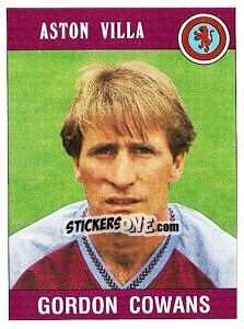 Sticker Gordon Cowans - UK Football 1989-1990 - Panini