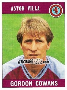 Sticker Gordon Cowans - UK Football 1989-1990 n. 30 - Panini
