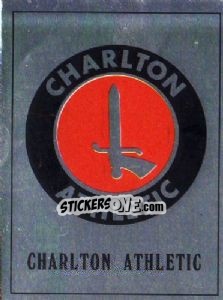 Cromo Charlton Athletic Badge - UK Football 1989-1990 - Panini