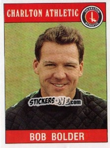 Sticker Bob Bolder - UK Football 1989-1990 - Panini