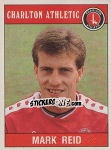 Sticker Mark Reid - UK Football 1989-1990 n. 39 - Panini