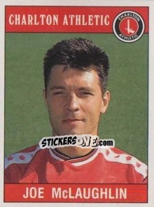 Sticker Joe McLaughlin - UK Football 1989-1990 n. 40 - Panini