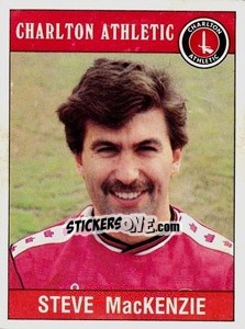 Figurina Steve MacKenzie - UK Football 1989-1990 - Panini