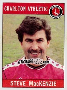 Sticker Steve MacKenzie - UK Football 1989-1990 n. 42 - Panini