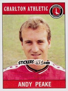 Sticker Andy Peake - UK Football 1989-1990 - Panini