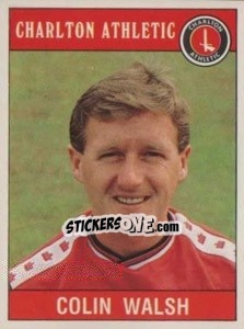Cromo Colin Walsh - UK Football 1989-1990 - Panini