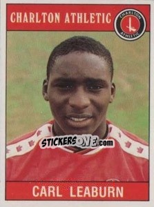 Sticker Carl Leaburn - UK Football 1989-1990 n. 47 - Panini