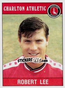 Sticker Robert Lee - UK Football 1989-1990 n. 48 - Panini