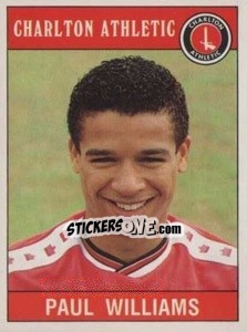 Sticker Paul Williams - UK Football 1989-1990 n. 49 - Panini
