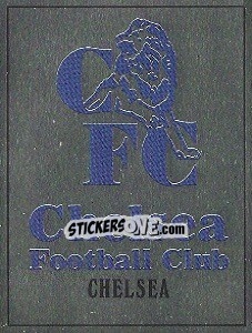 Sticker Chelsea Badge - UK Football 1989-1990 n. 50 - Panini
