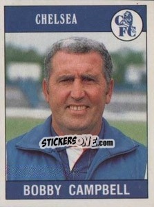Cromo Bobby Campbell - UK Football 1989-1990 - Panini