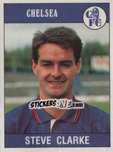 Cromo Steve Clarke - UK Football 1989-1990 n. 53 - Panini