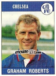 Cromo Graham Roberts - UK Football 1989-1990 - Panini