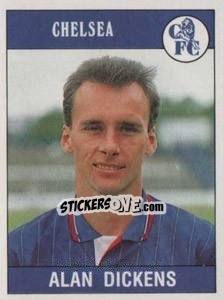 Figurina Alan Dickens - UK Football 1989-1990 - Panini