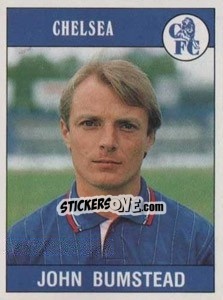 Cromo John Bumstead - UK Football 1989-1990 - Panini