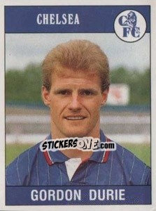 Figurina Gordon Durie - UK Football 1989-1990 - Panini