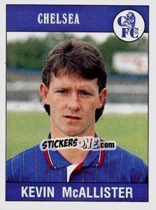 Sticker Kevin McAllister - UK Football 1989-1990 n. 63 - Panini
