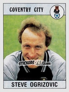 Cromo Steve Ogrizovic - UK Football 1989-1990 - Panini