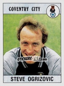 Sticker Steve Ogrizovic - UK Football 1989-1990 n. 67 - Panini