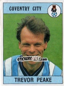 Cromo Trevor Peake - UK Football 1989-1990 - Panini