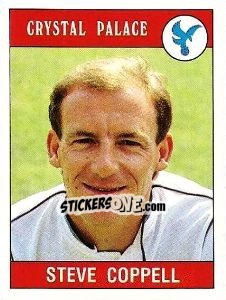 Figurina Steve Coppell - UK Football 1989-1990 - Panini