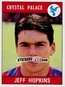 Sticker Jeff Hopkins - UK Football 1989-1990 - Panini