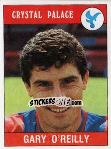 Sticker Gary O'Reilly - UK Football 1989-1990 - Panini