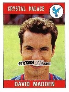 Cromo David Madden - UK Football 1989-1990 n. 87 - Panini