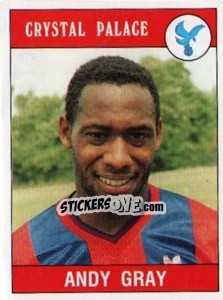 Sticker Andy Gray - UK Football 1989-1990 n. 88 - Panini