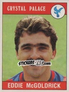 Sticker Eddie McGoldrick - UK Football 1989-1990 - Panini