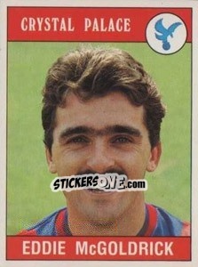 Figurina Eddie McGoldrick - UK Football 1989-1990 - Panini