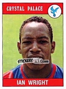 Sticker Ian Wright - UK Football 1989-1990 - Panini