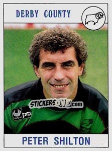 Sticker Peter Shilton - UK Football 1989-1990 - Panini