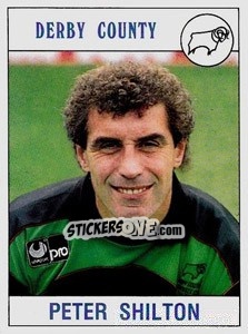 Sticker Peter Shilton - UK Football 1989-1990 n. 97 - Panini
