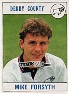 Cromo Mike Forsyth - UK Football 1989-1990 n. 99 - Panini