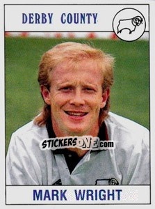 Cromo Mark Wright - UK Football 1989-1990 - Panini