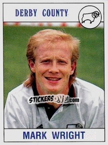 Sticker Mark Wright - UK Football 1989-1990 n. 101 - Panini