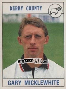 Sticker Gary Micklewhite - UK Football 1989-1990 - Panini