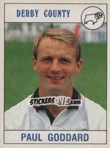 Sticker Paul Goddard - UK Football 1989-1990 - Panini