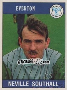 Figurina Neville Southall - UK Football 1989-1990 n. 112 - Panini