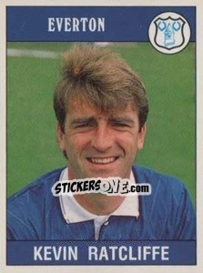 Sticker Kevin Ratcliffe - UK Football 1989-1990 - Panini