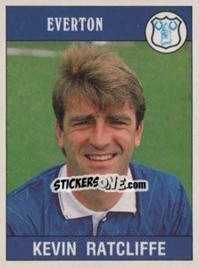 Sticker Kevin Ratcliffe - UK Football 1989-1990 n. 114 - Panini