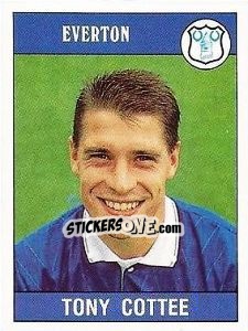 Sticker Tony Cottee - UK Football 1989-1990 n. 122 - Panini