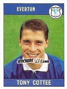 Figurina Tony Cottee - UK Football 1989-1990 - Panini